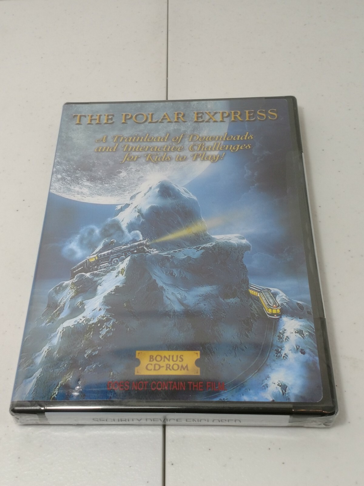 The Polar Express Bonus CD-Rom - DOES NOT CONTAIN THE MOVIE - NEW