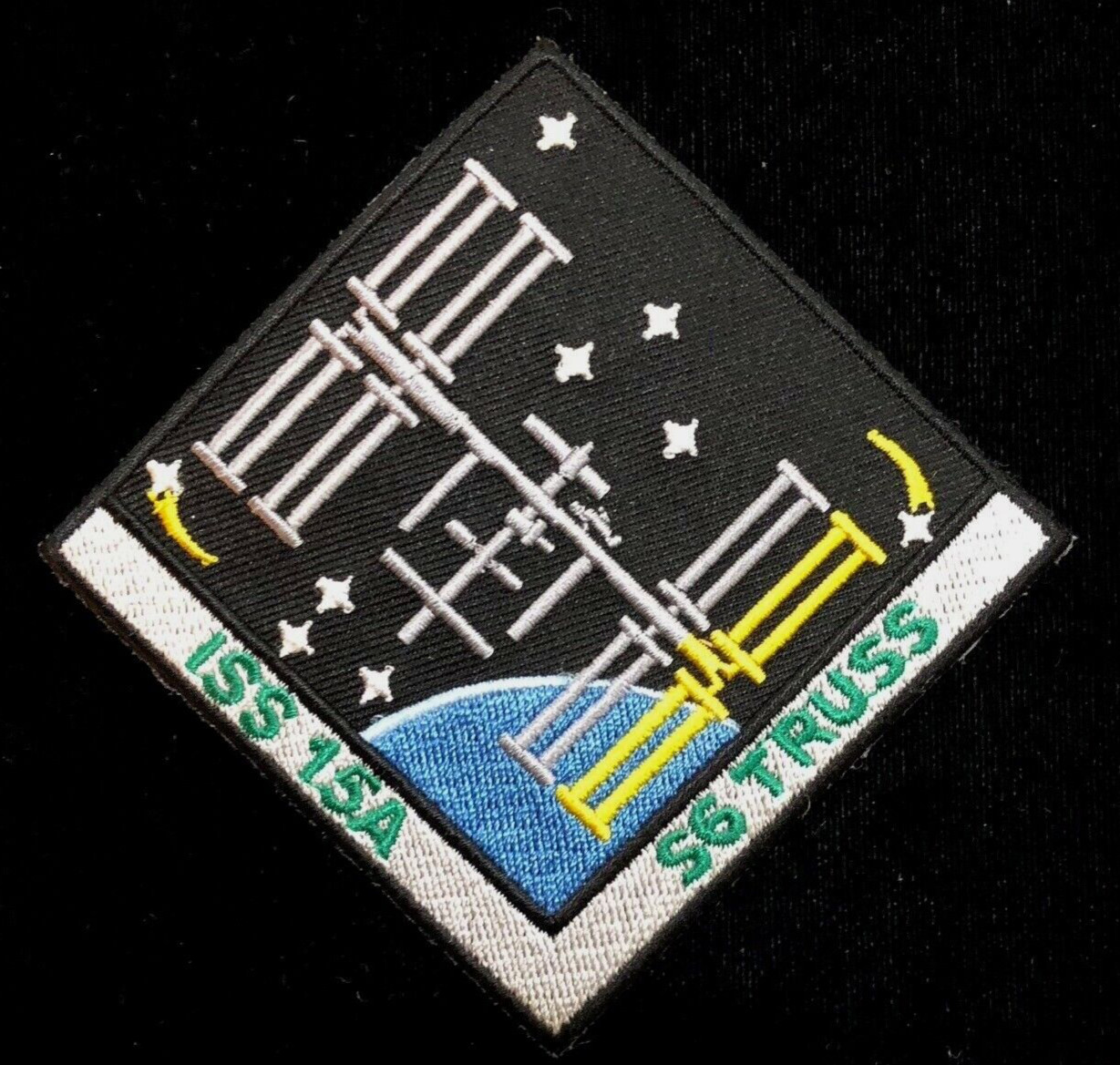 ISS 15A MISSION PATCH 3 X 3 SIZE