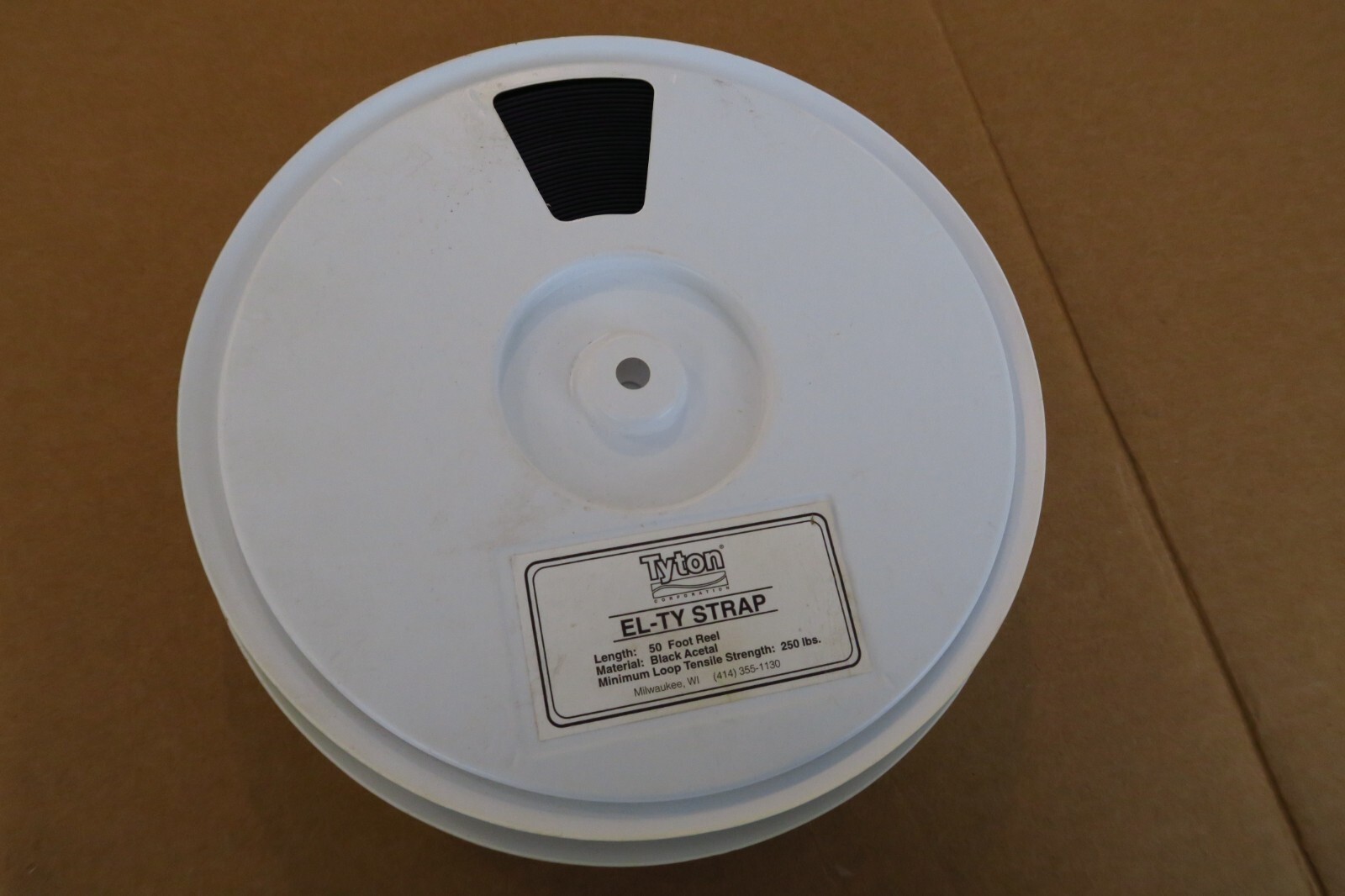 Hellermann Tyton 111-30000 Endless 50' Cable Tie Reel NO Heads TELS1