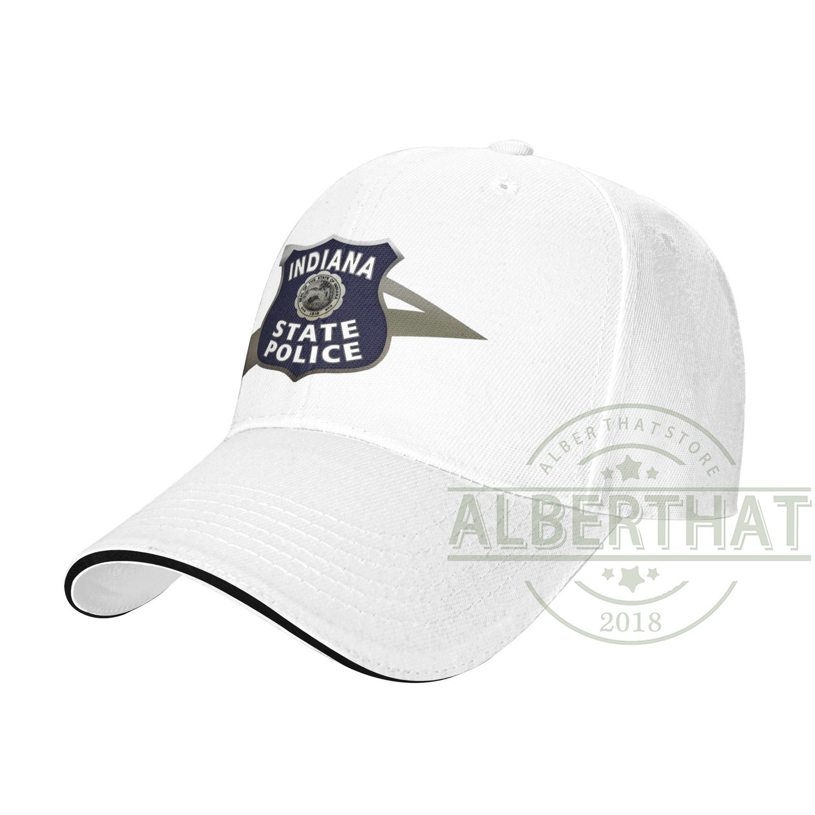 Indiana State Police Unisex Baseball Cap Dad Hat Adjustable Hat
