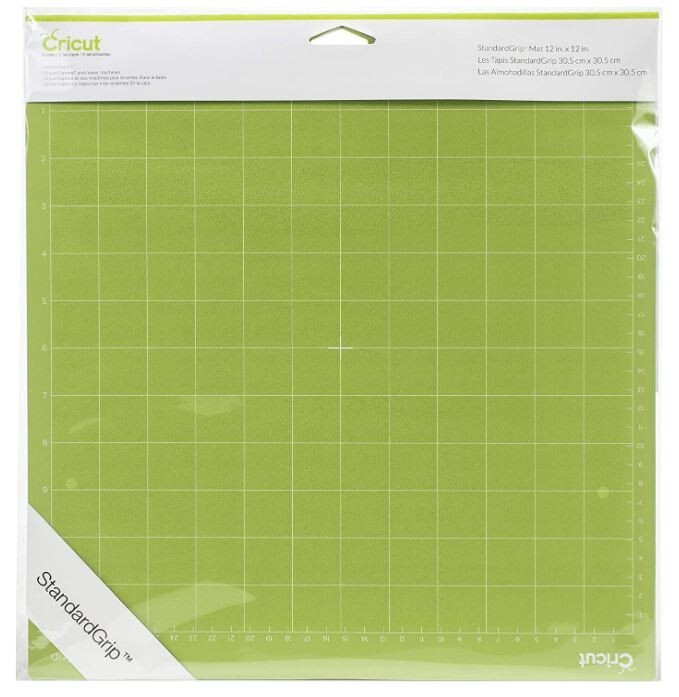 Cricut 2001974 Standard Grip Cutting Mat - 2 Pieces, Green