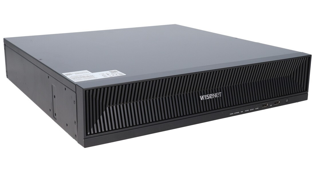 HANWHA WiseNet Network 8 Bay Video Recorder 64 Channel NVR XRN-6410B2