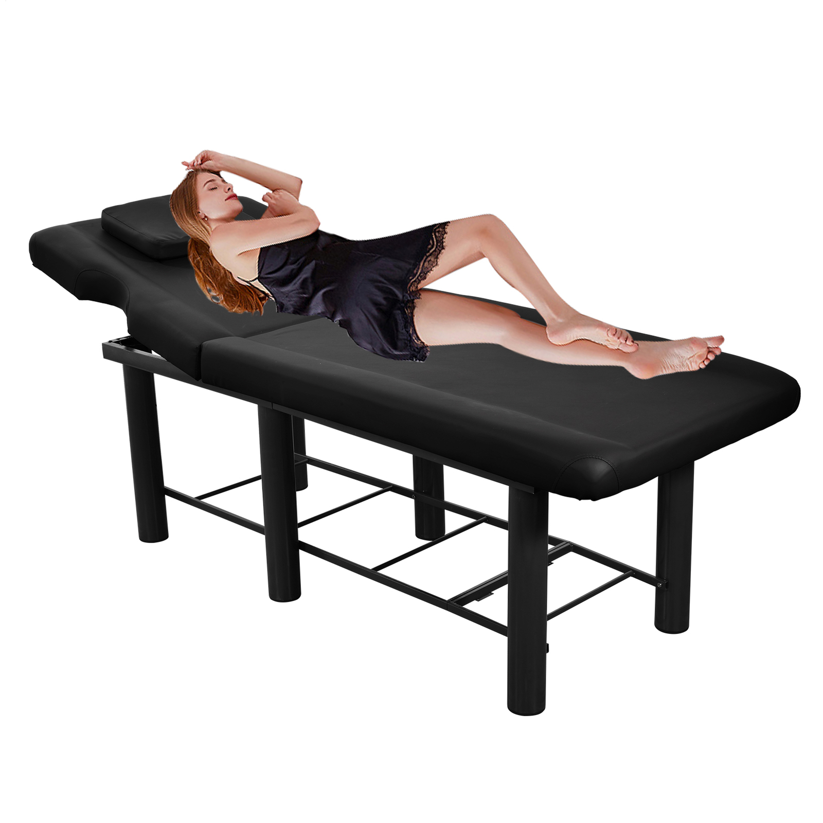 Heavy Duty Massage Table Facial Bed Salon Spa Beauty Bed Adjust Angle