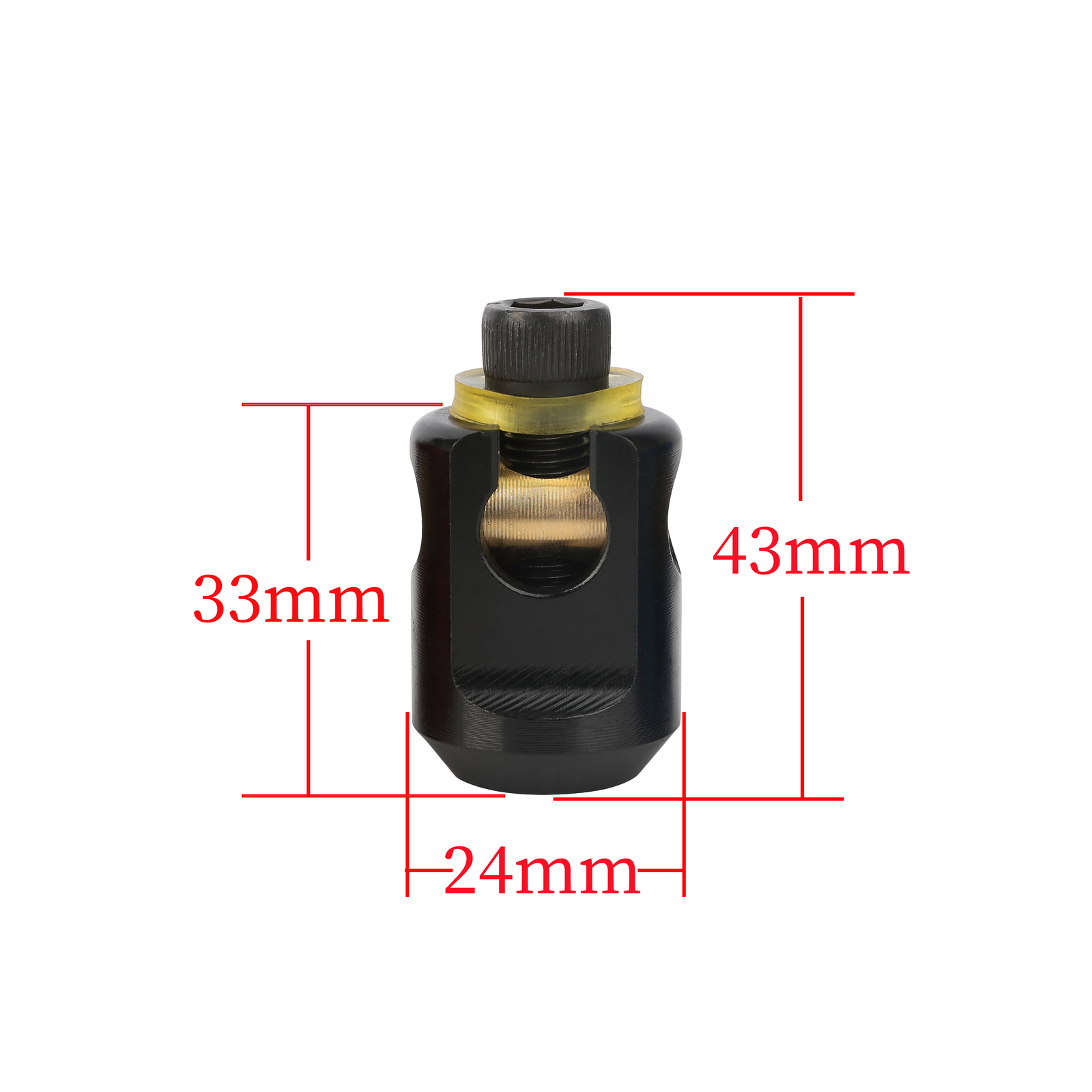 Archery Stabilizer Quick Disconnect Detach Removeable Compound Bow Joint Mount
