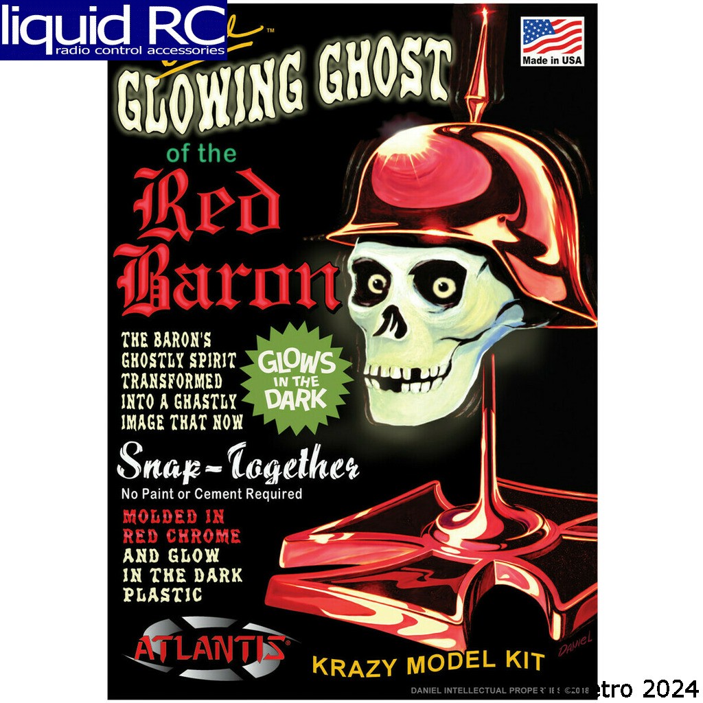Atlantis Models M6742 1/4 Ghost of the Red Baron Glow Edition Plastic Model Kit