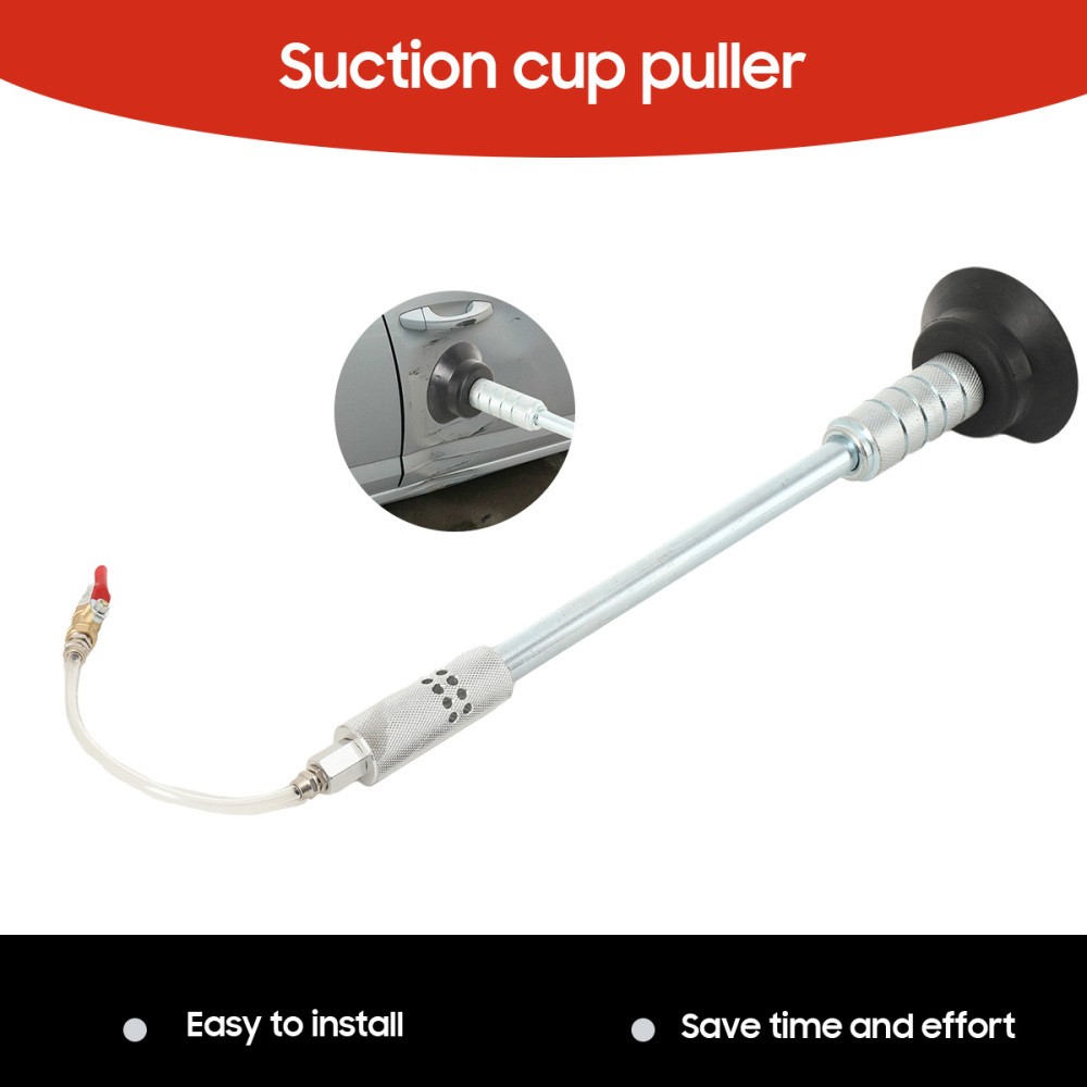 Car Air Pneumatic Dent Puller Auto Body Repair Suction Cup Slide Tool Hammer Set