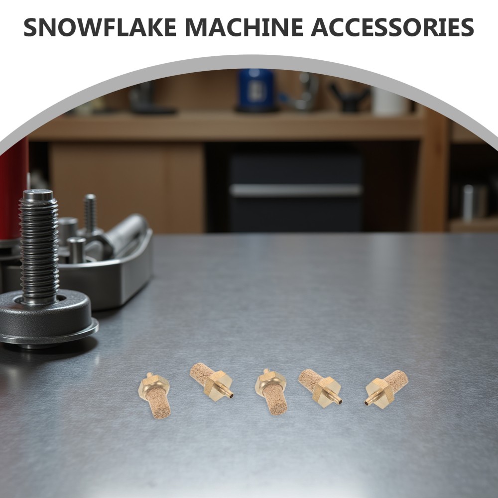 5 Pcs Snow Machine Filter Disco Effect Air Nozzle M5 for Compressor Universal
