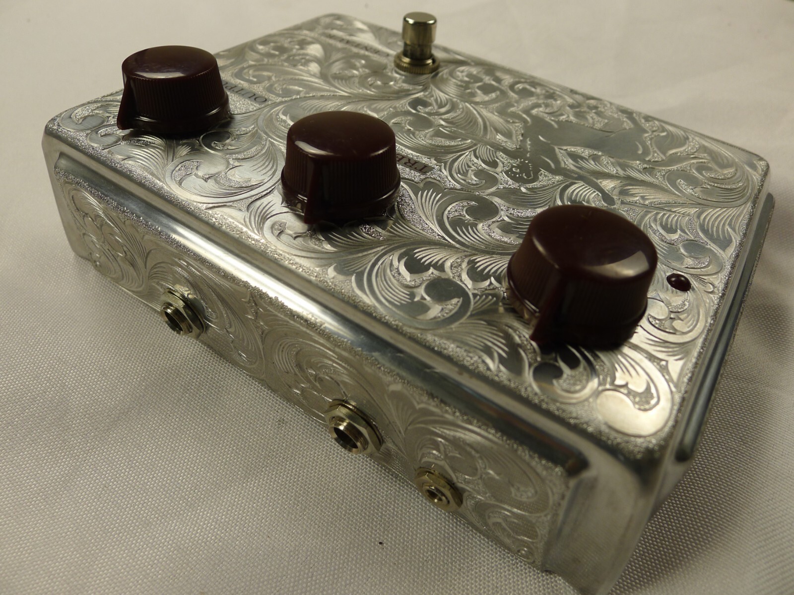 Professional Overdrive Boost Effects Pedal Completed.Hand Carved N