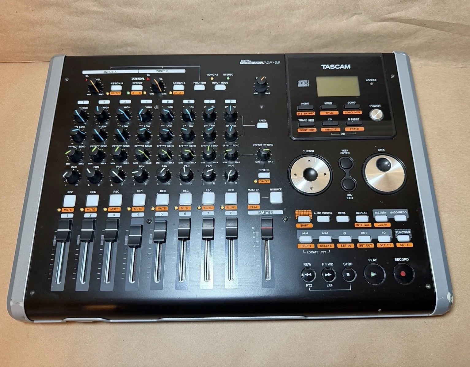 TASCOM DP-02 PORTASTUDIO 8-Track Mixer/CD Recorder | Device Only
