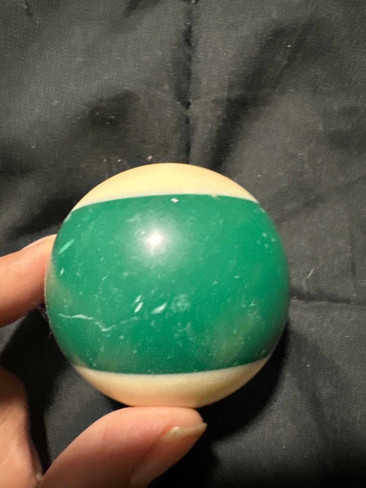 Replacement Billiard Pool Ball vintage green 14