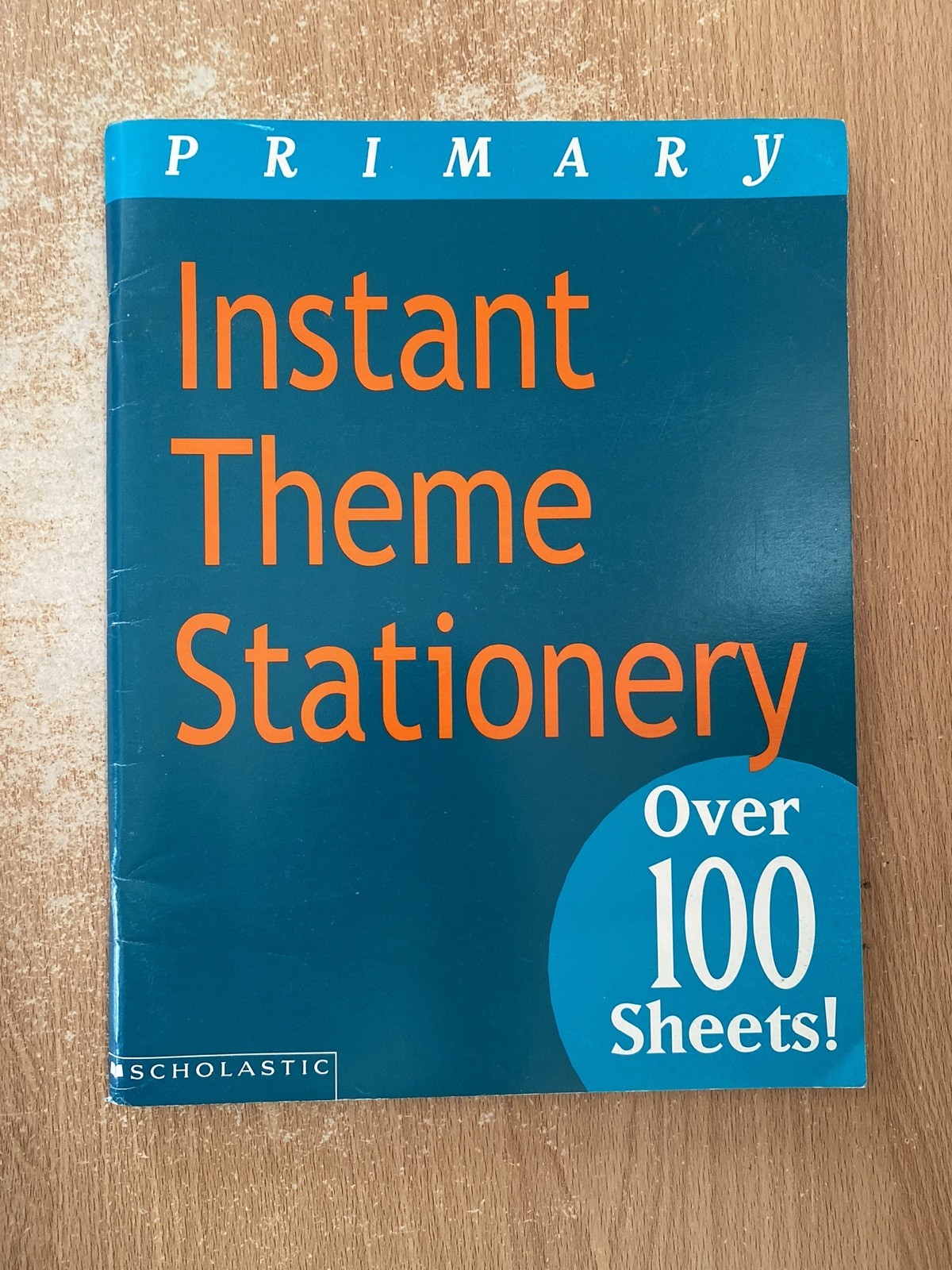 Primary Instant Theme Stationery (1998 Paperback) Scholastic