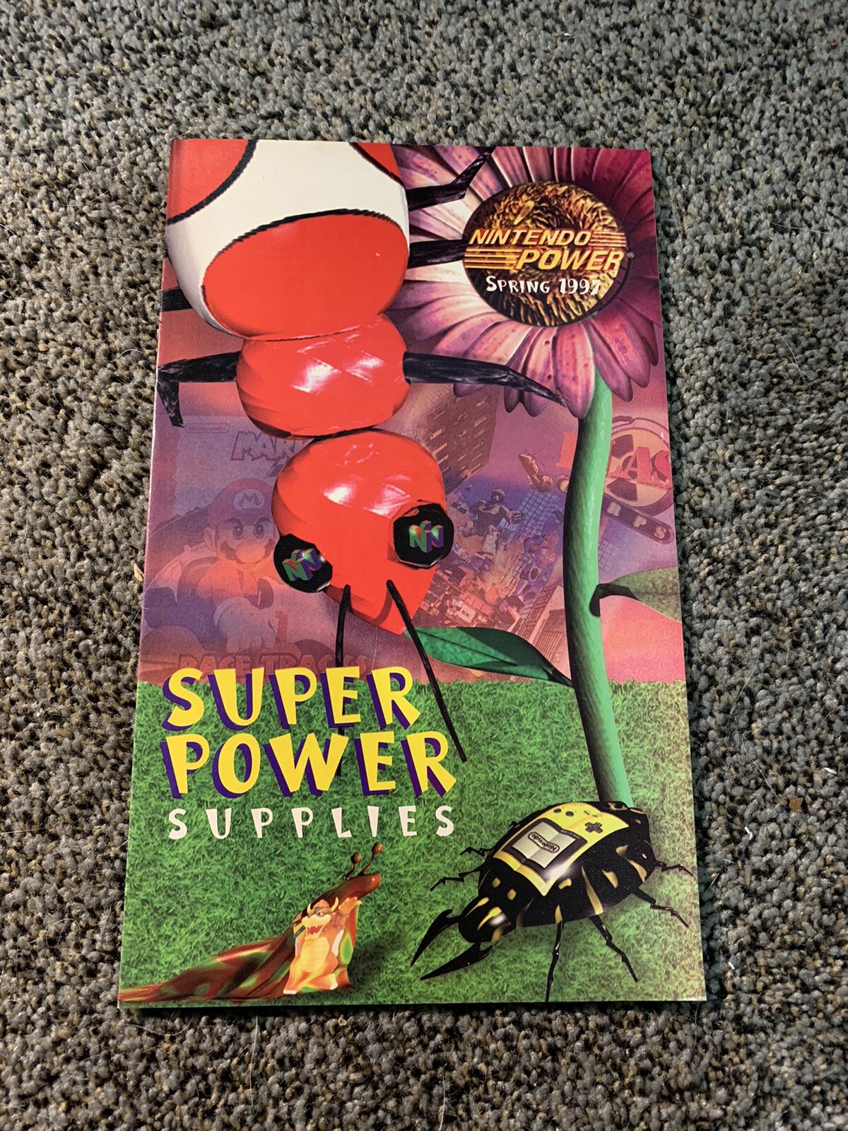 Nintendo power super supplies catalogue bonus insert Rare spring 97 issue 95