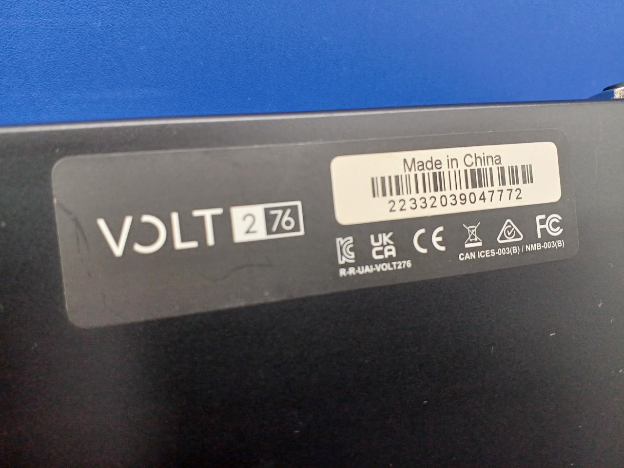 UNIVERSAL AUDIO VOLT 276 Audio Interface