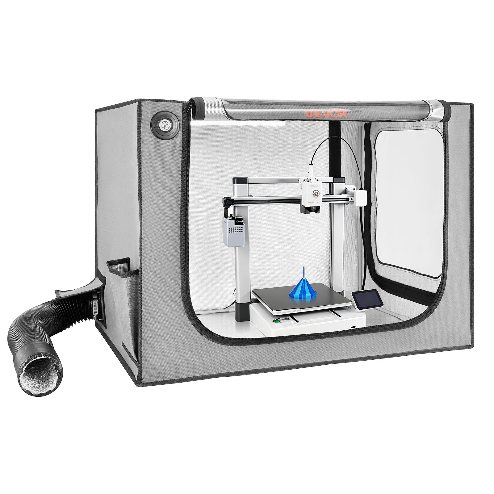 VEVOR 3D Printer Enclosure with Ventilation Designed for Bambu Lab A1 Combo