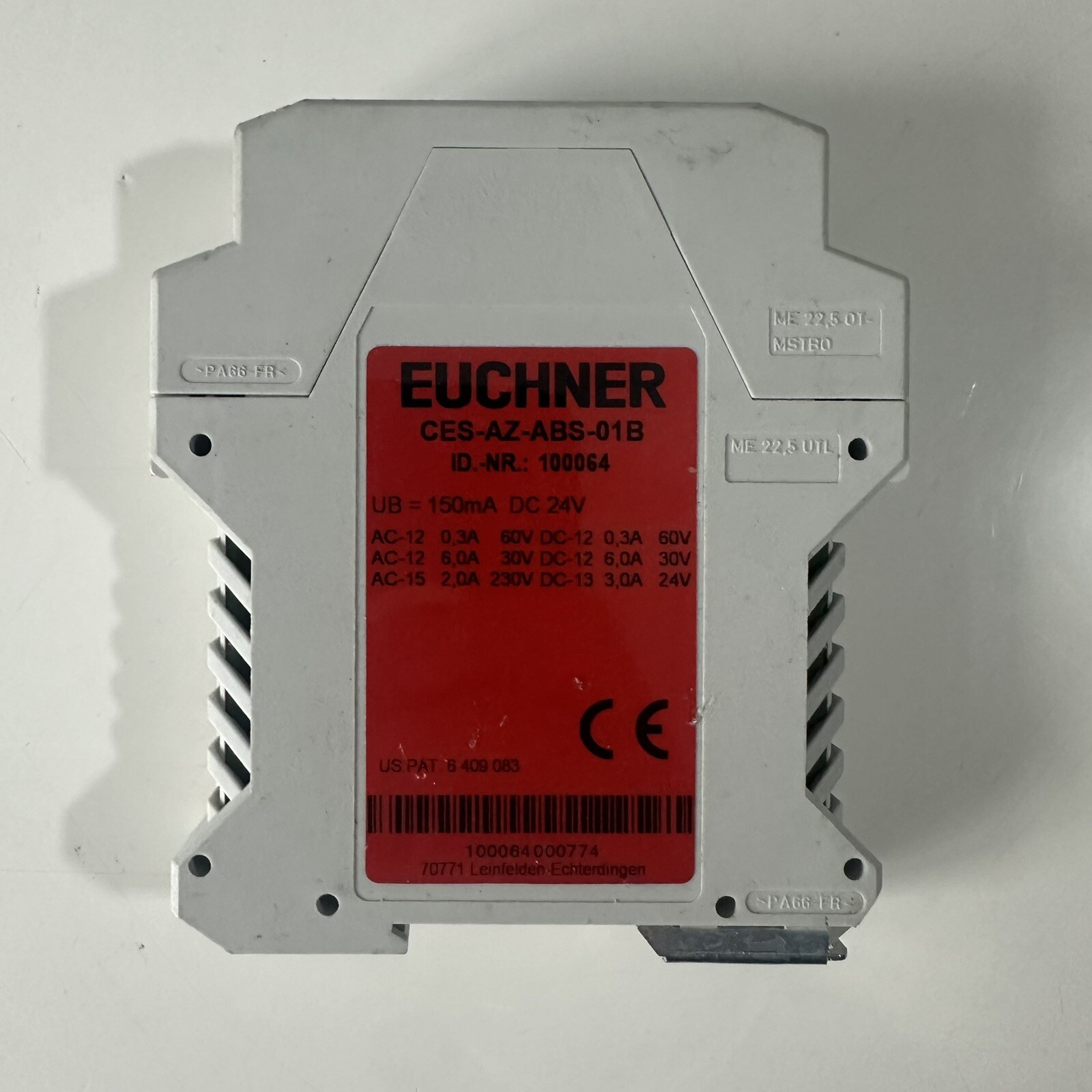 Euchner | CES-AZ-ABS-01B | 100064 | Safety Unit