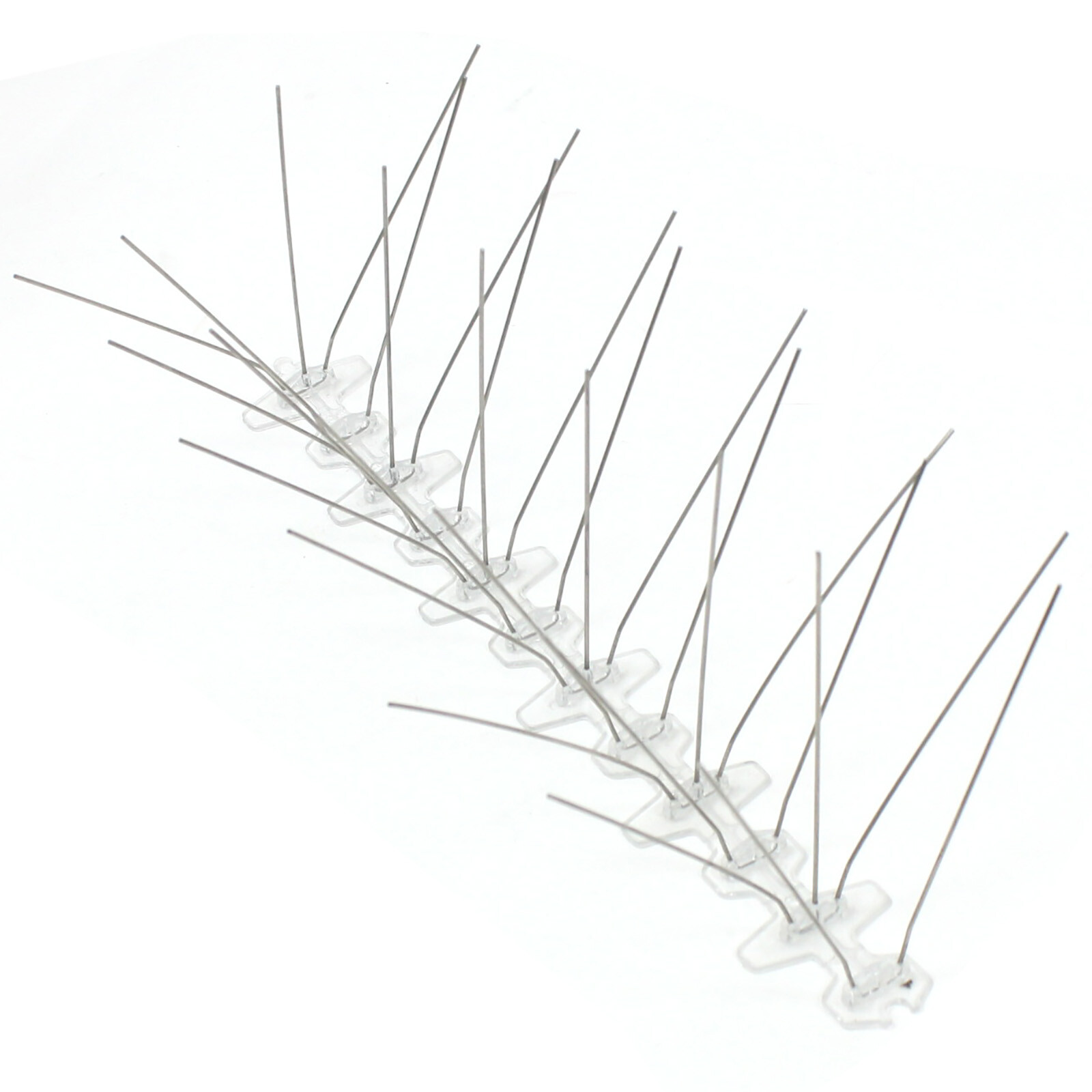 10ft / 3m Bird Spike Stainless Steel Pigeon Pest Repellent Barrier 5" Wide Cover