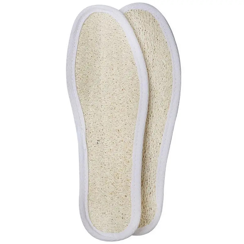 Size42 Natural Loofah Insoles Sweat-absorbing Breathable Anti-slip Loofah Insole