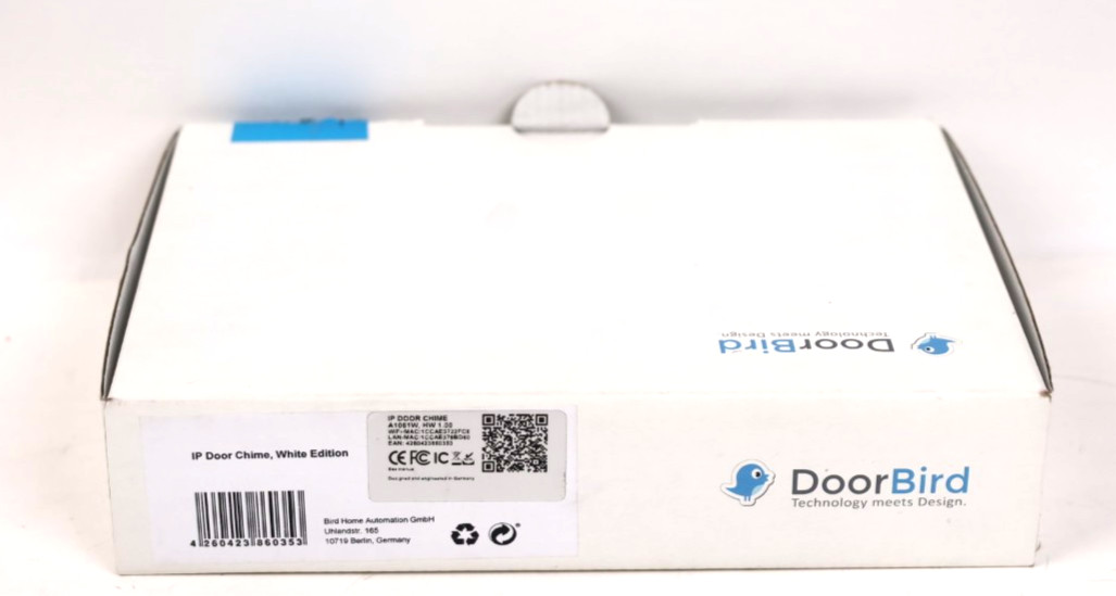 Doorbird D1061W IP Door Chime White u725