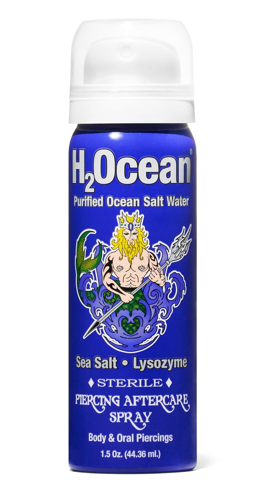 Piercing Aftercare Spray– Sea Salt Spray for Body and Facial Piercings – Ear,...