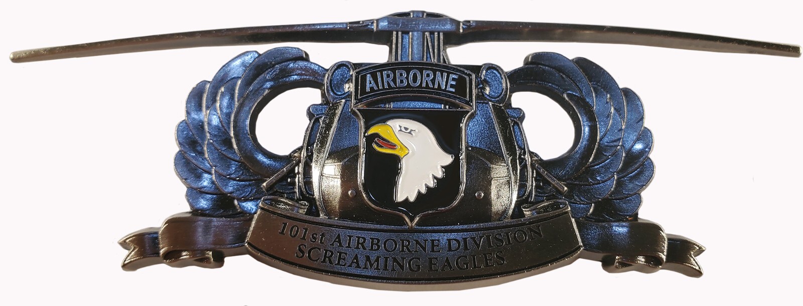 101st air division commemorative challenge coin 136