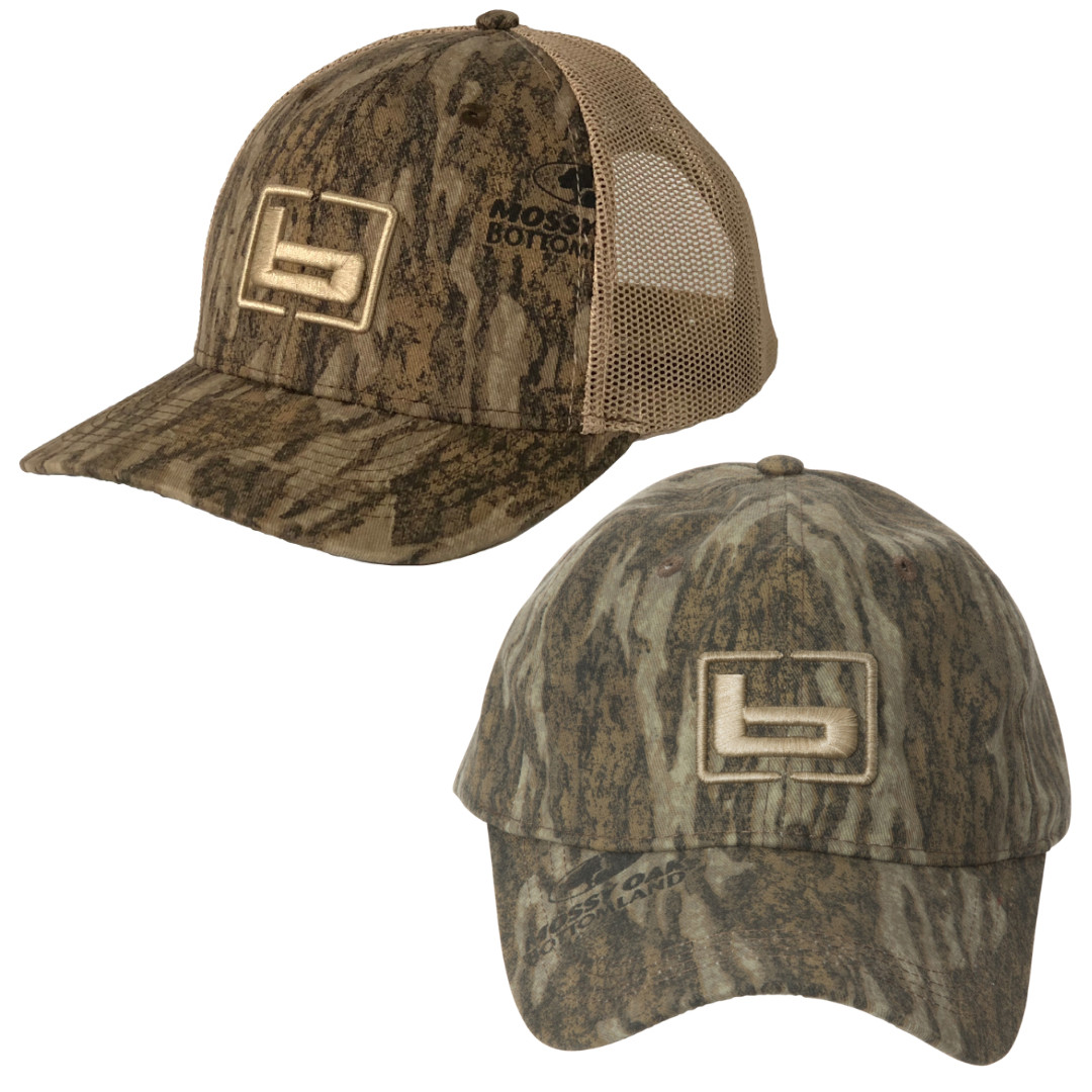 Banded Assorted Hunting Caps; Cotton or Trucker B0351