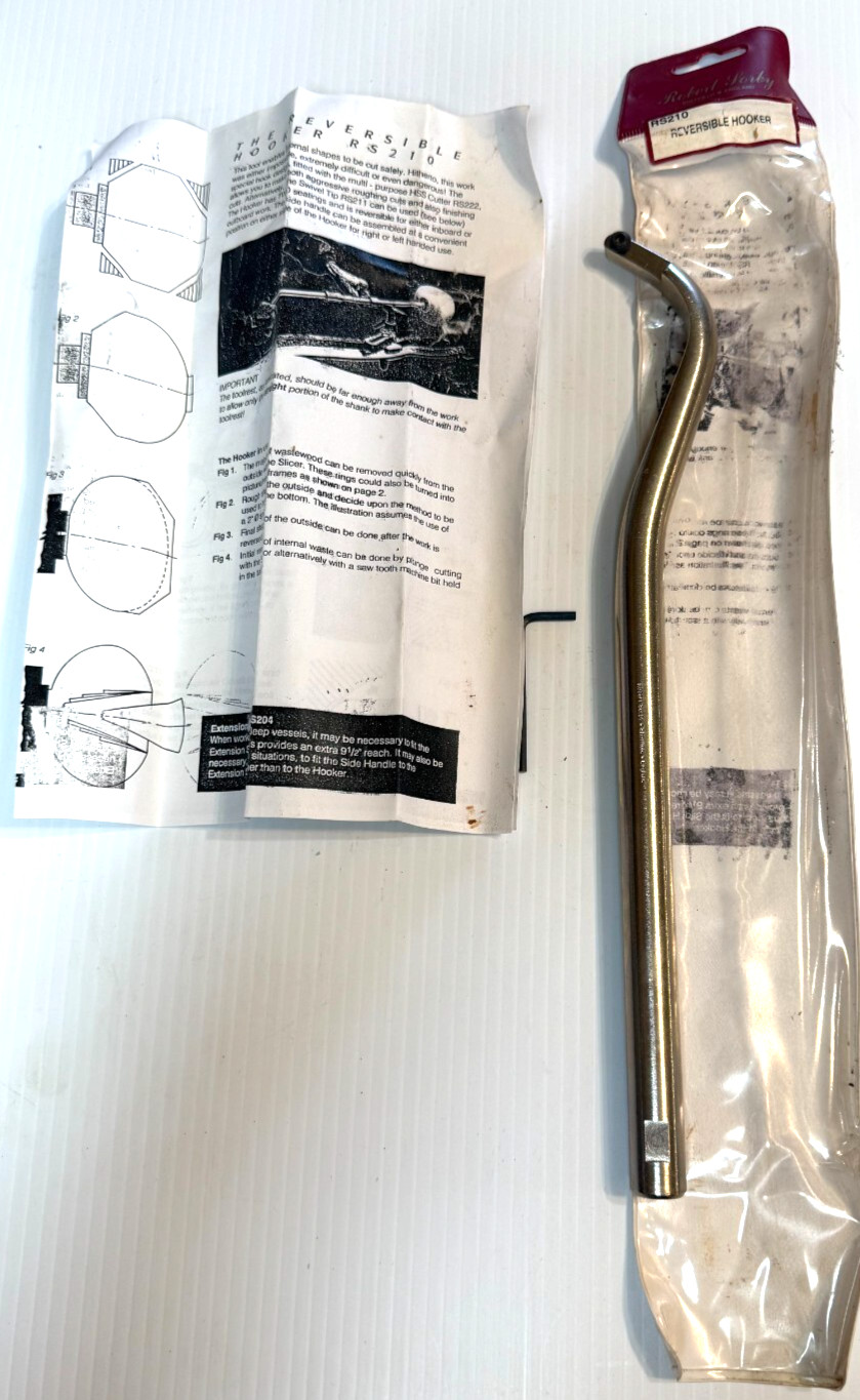 Robert Sorby Reversible Hooker #RS210 For Turning Wood