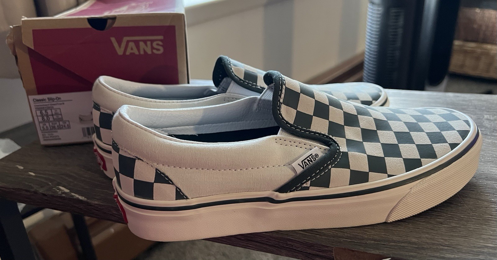 VANS Checkerboard Men's Slip-On Sneakers