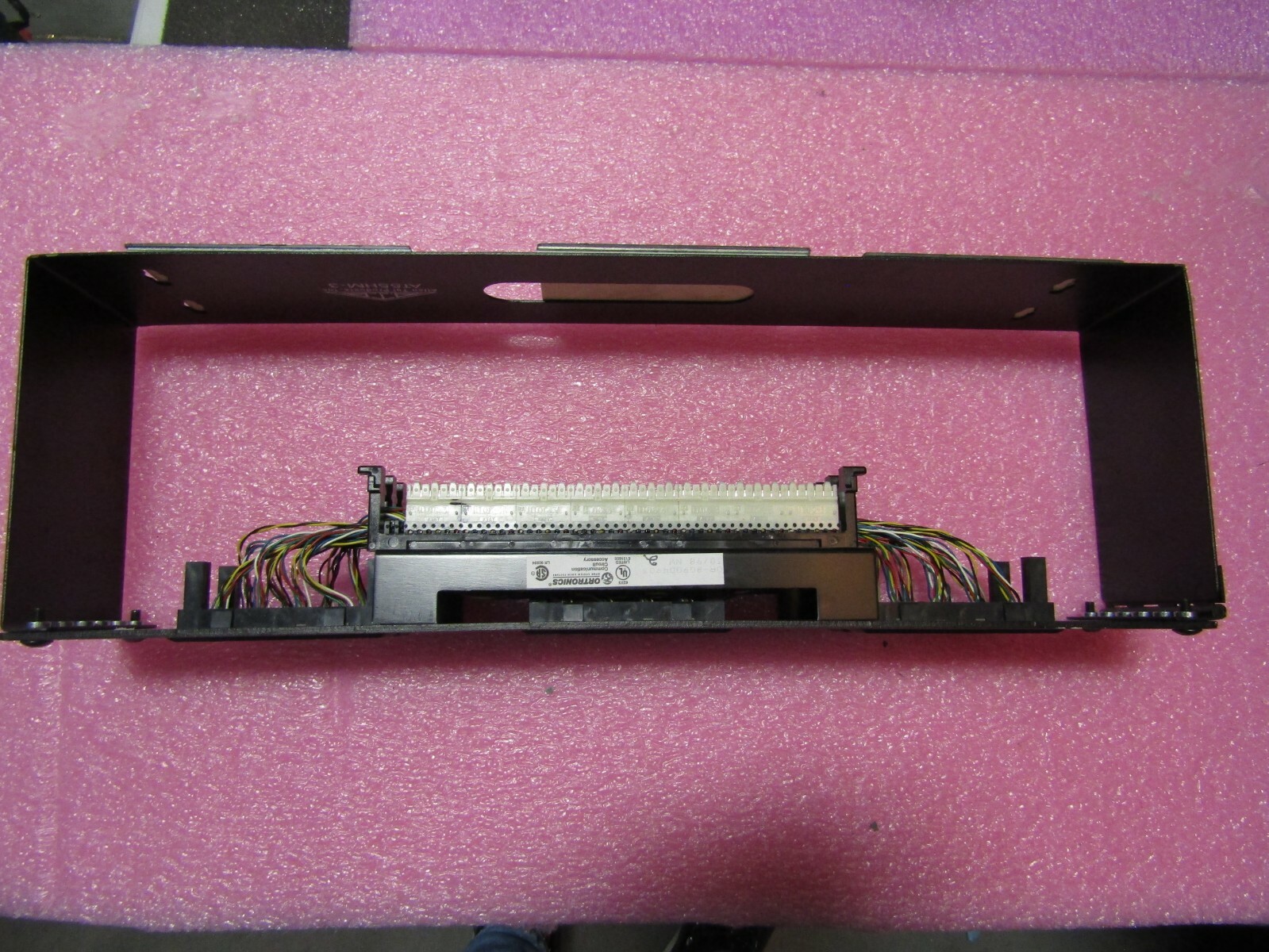 OR-809004903 ORTRONICS Patch Panel. 24-port voice/data panel w/ AT55HM-3