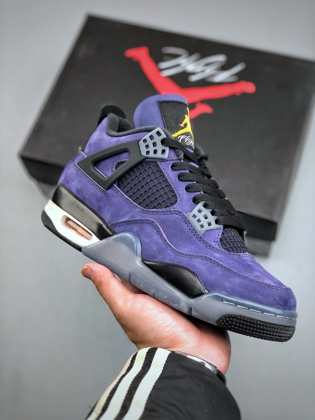 Air J*rdan 4 AJ4 Retro "Lakers" " Lakeshow" FV5029-500 2026 Men's Size 10