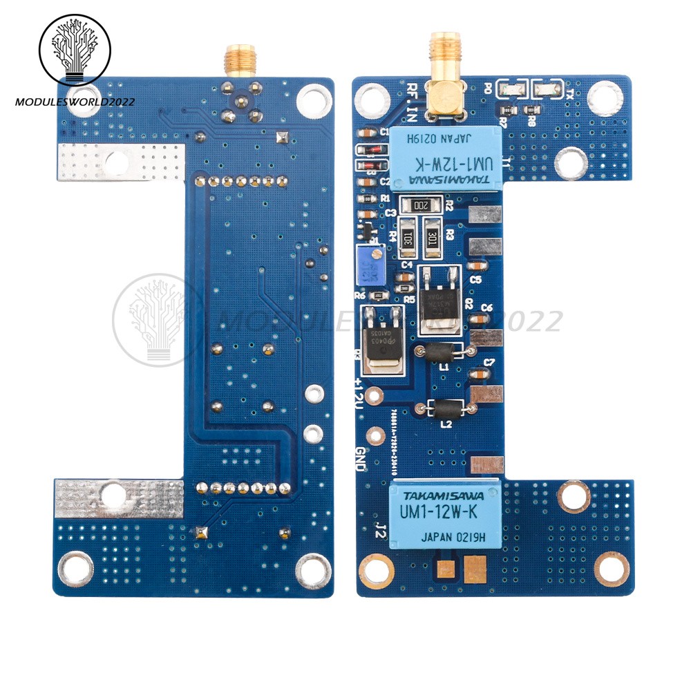 RF Power Amplifier Board Transceiver Circuit PCB Module for 1-5W Walkie-talkie