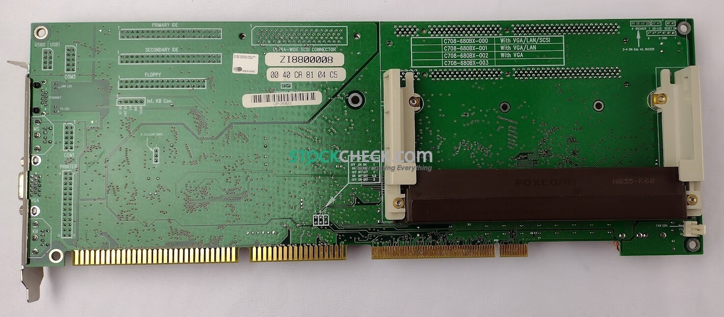 Formosa LMB-680BX CPU Board