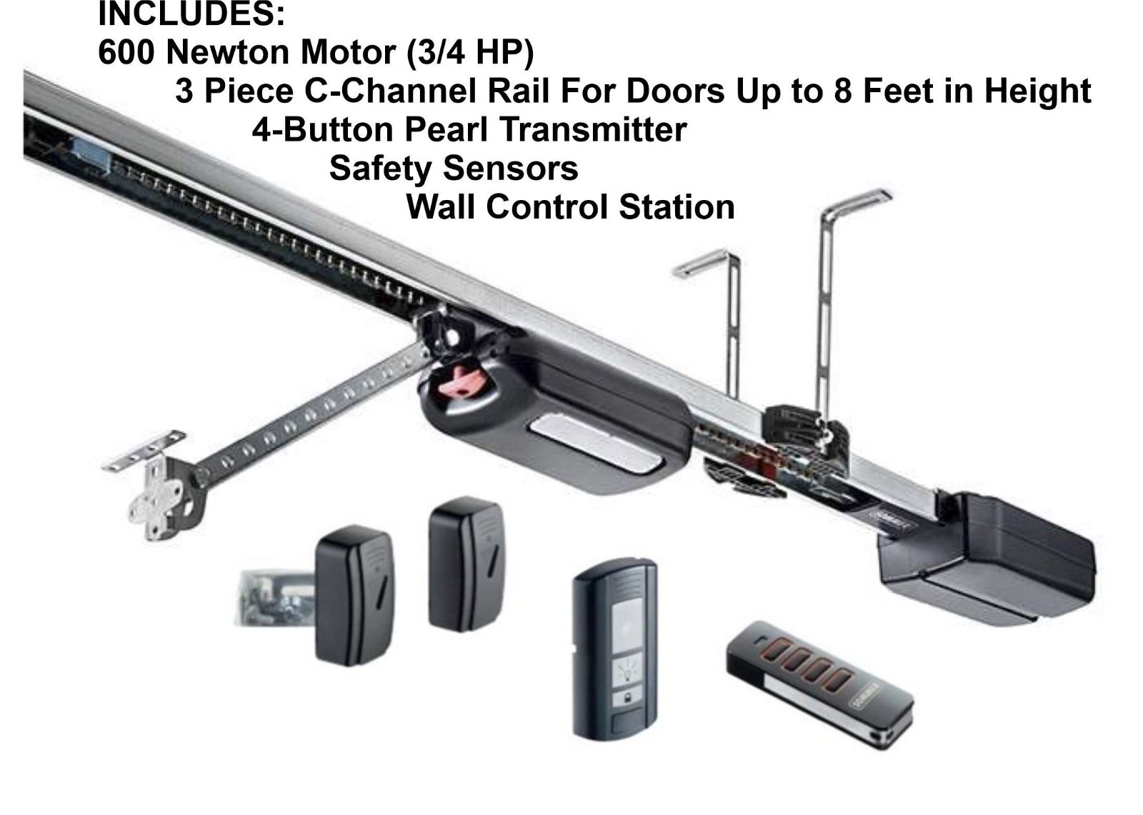 Sommer 2060 evo+ 3/4HP 600N Direct Drive Garage Door Opener S10256