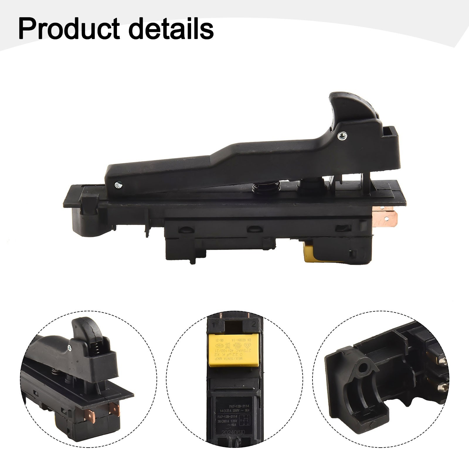 Angle Grinder Part Trigger Switch For Electric Tools Trigger Switch