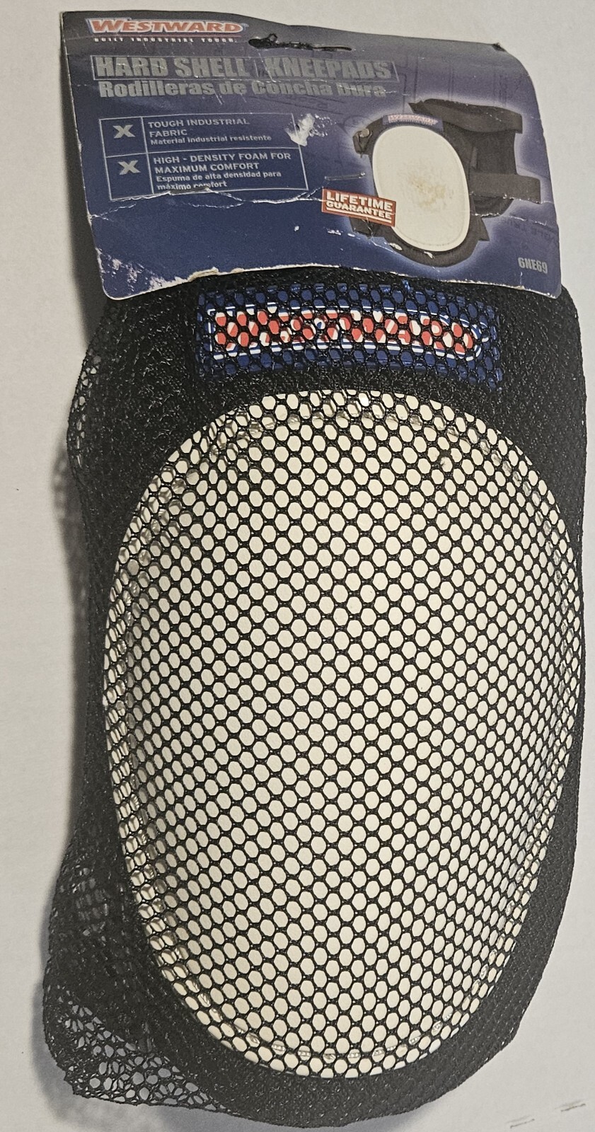 Westward Hard Shell Kneepads High Density Foam Industrial Fabric Work New