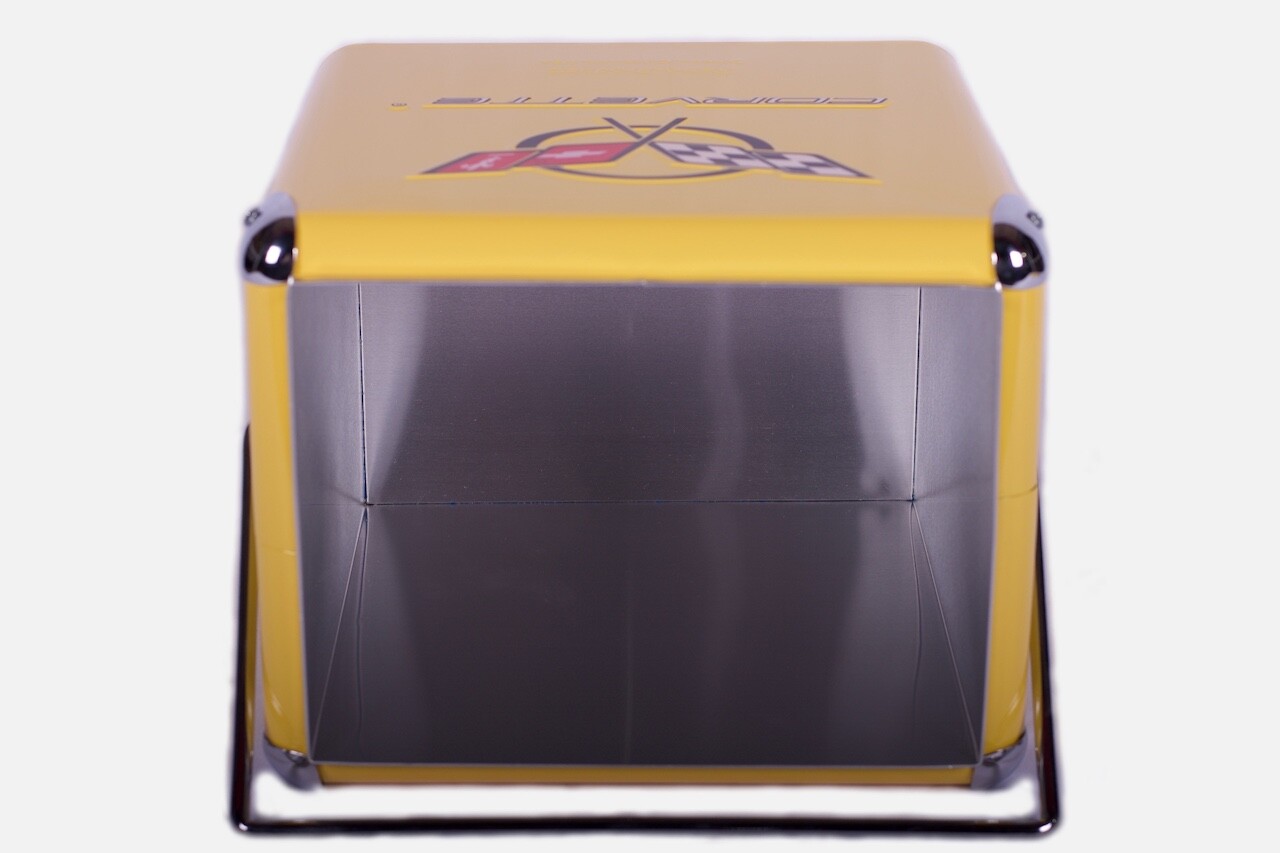 Classic Corvette Picnic Cooler American Retro Yellow