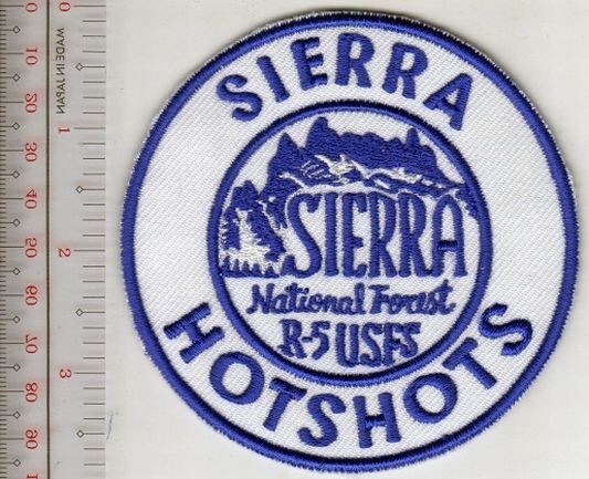 Airborne Firemen California Sierra Hot Shots Sierra National Forest US NO TARIFF