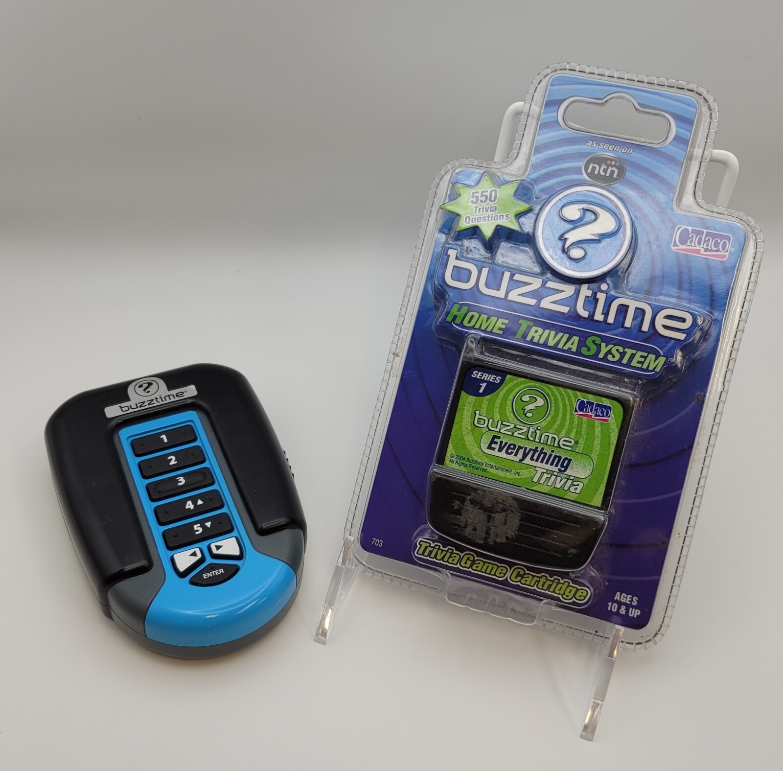 Buzztime EVERYTHING Trivia Series 1 Question Game Cartridge 550 Questions Cadaco
