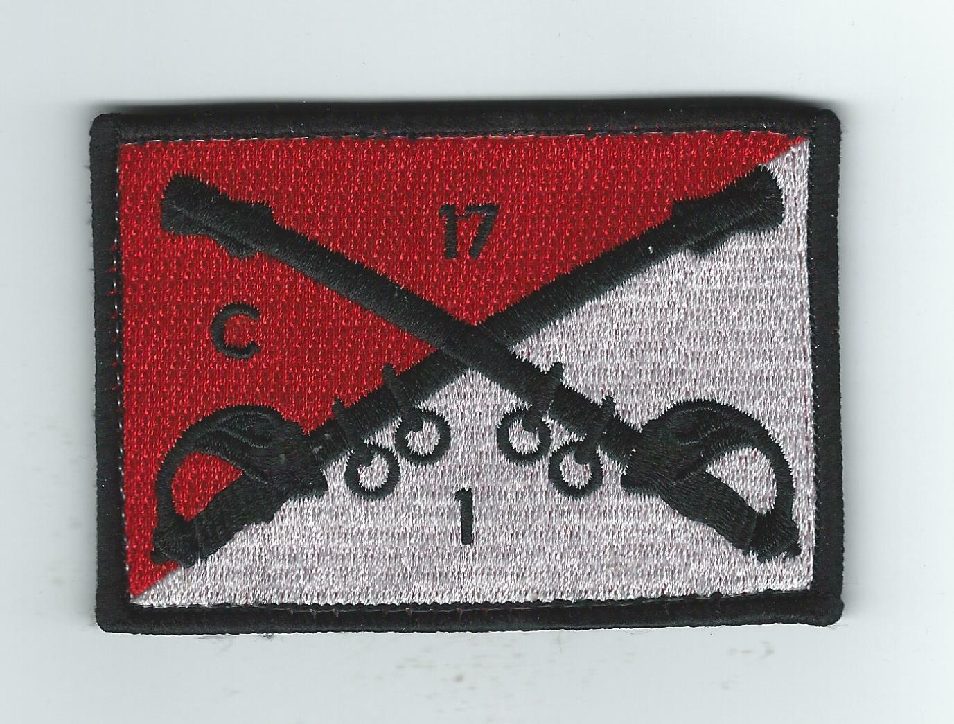 C TRP 1-17 CAV   (!!NEW!! THEIR LATEST) PENNANT patch