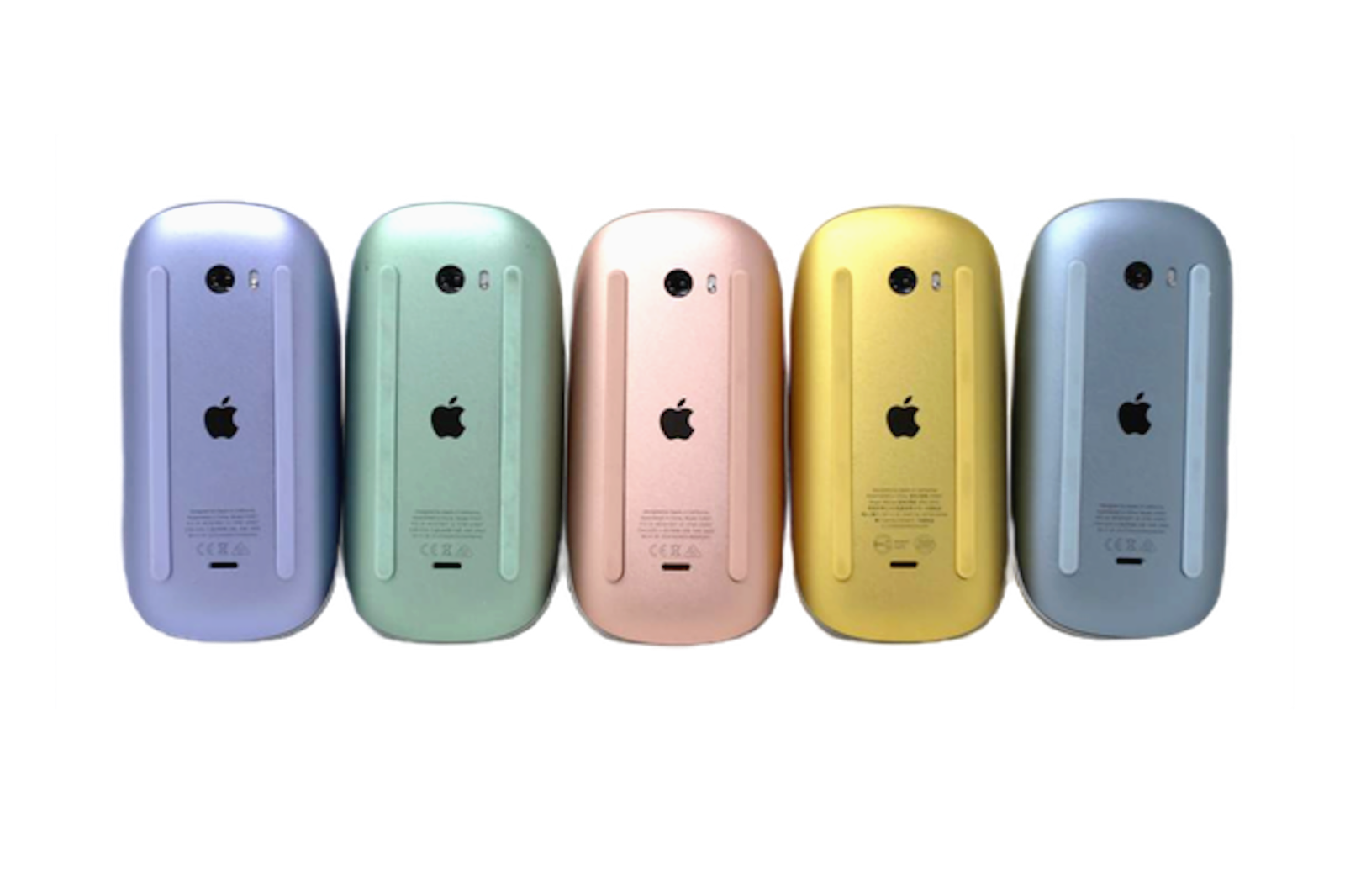 Apple Magic Mouse 2 A1657 Green Yellow Purple Blue Pink Bluetooth Wireless