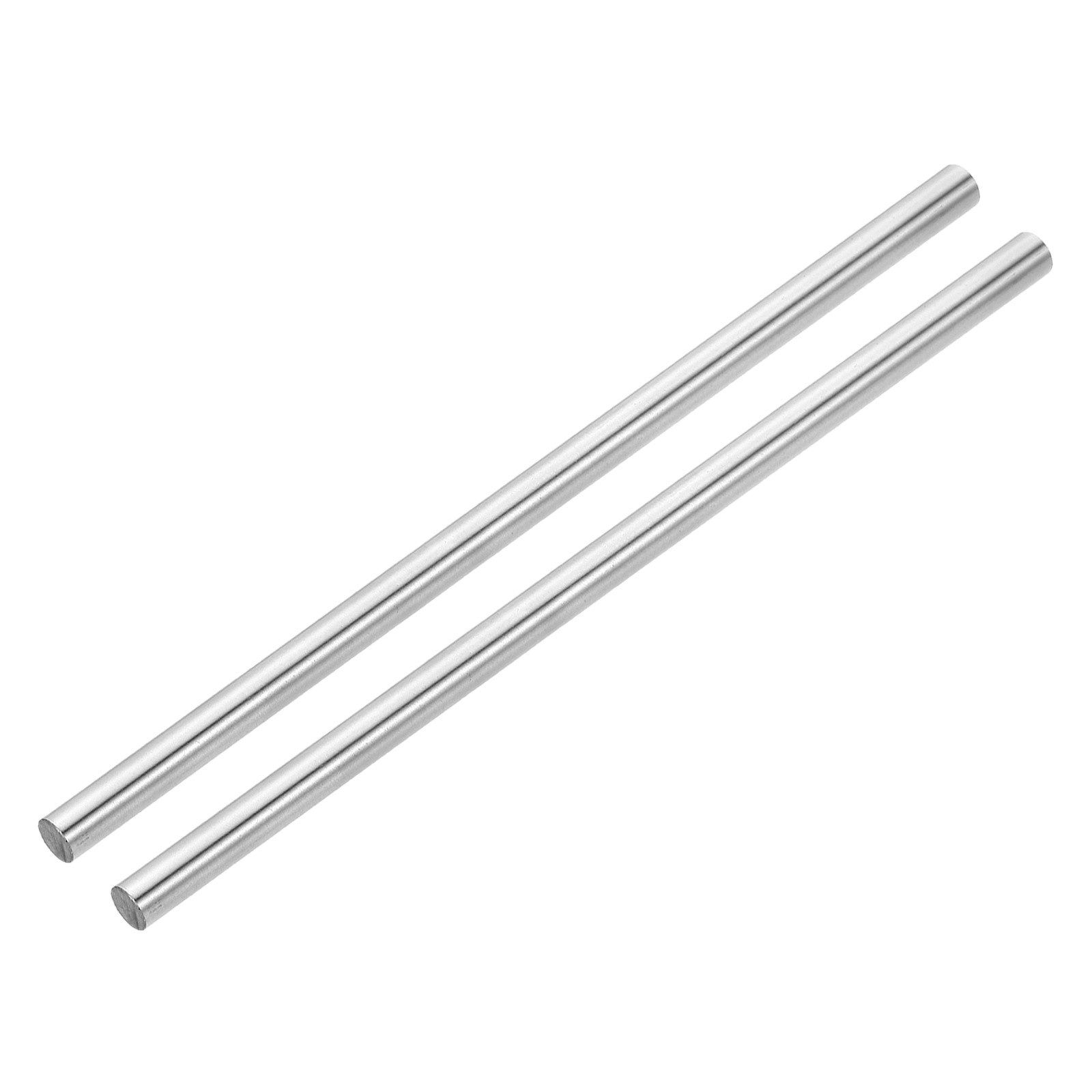 2pcs Linear Motion Rods 8mmx200mm (0.31x7.87 Inch) HRC50 Hardened Round Guide,