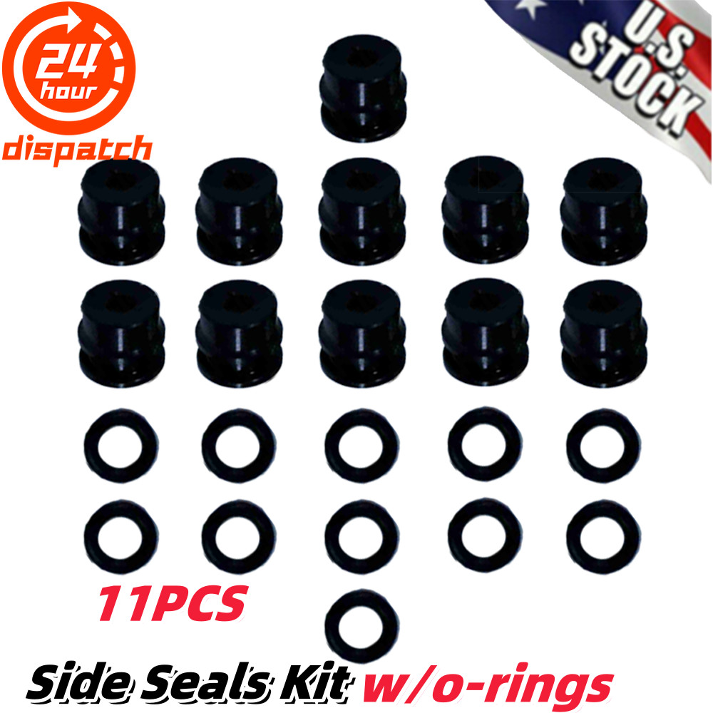 246348 249990 Black Side Seals Kit For Fusion Air Purge AP Spray Gun 11PCS