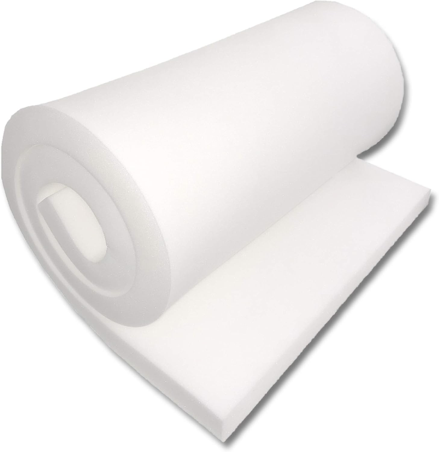 Upholstery Foam High Density Cushion 2x24x72 White Support Mattress