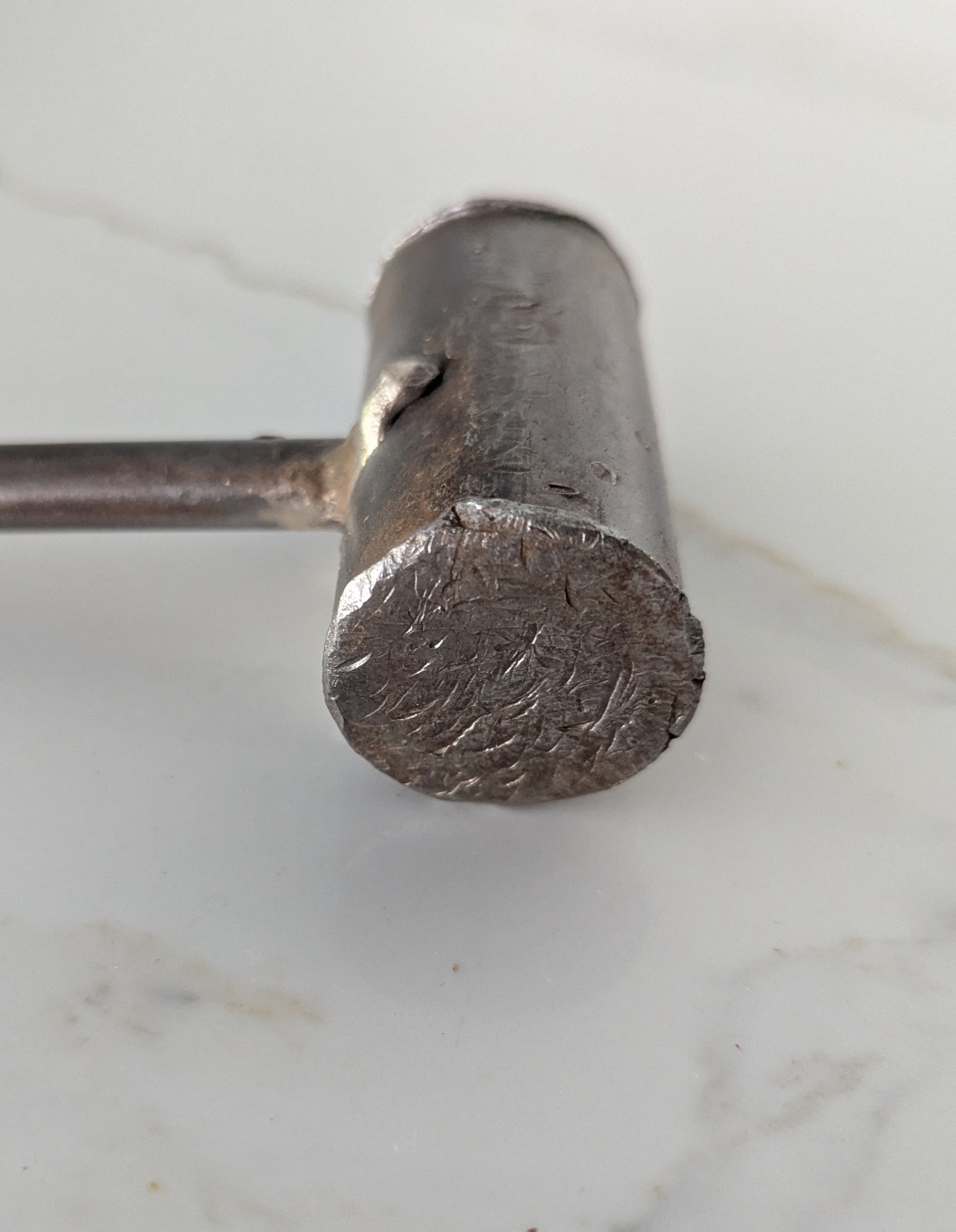Vintage Hand Forged 9" Steel Mallet