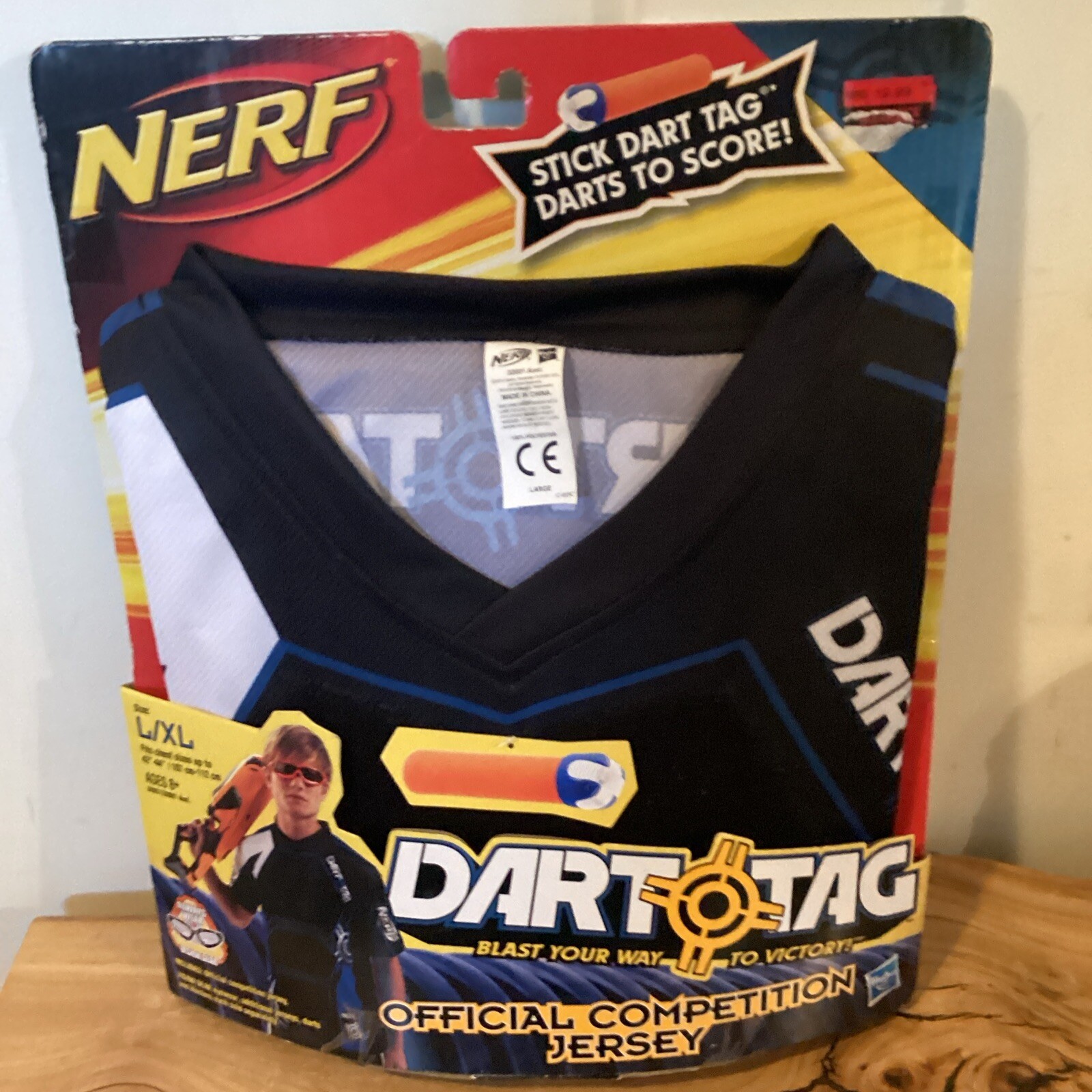 Nerf Dart Tag Official Competition Jersey Size L/XL Boys NEW