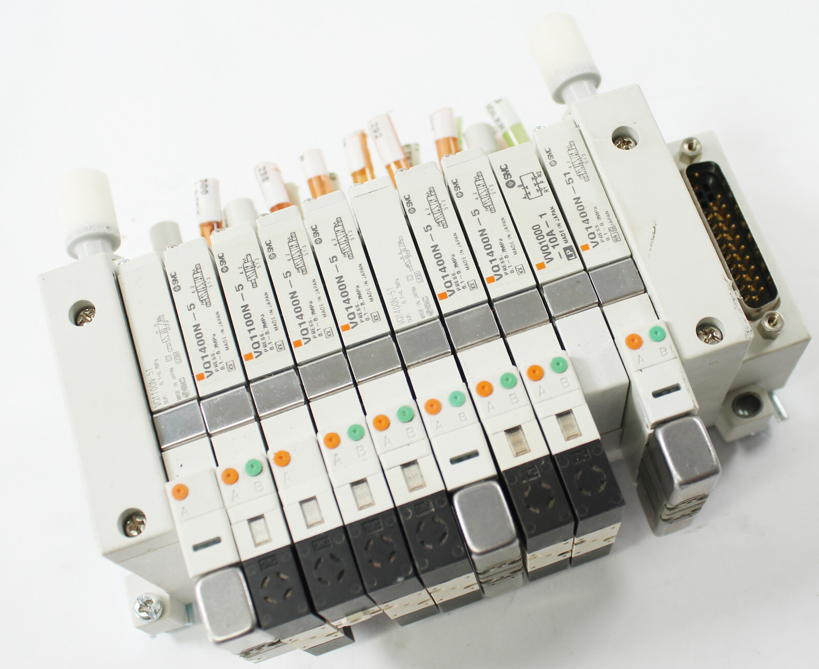 SMC Plugin Manifold VQ 1xVVQ1000-10A-1 1xVQ1100N-5 1xVQ1100N-51 6xVQ1400N-5