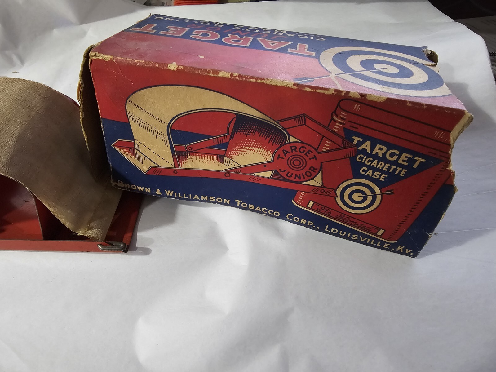 1950's Vintage TARGET JUNIOR Cigarette Roller W/ Box