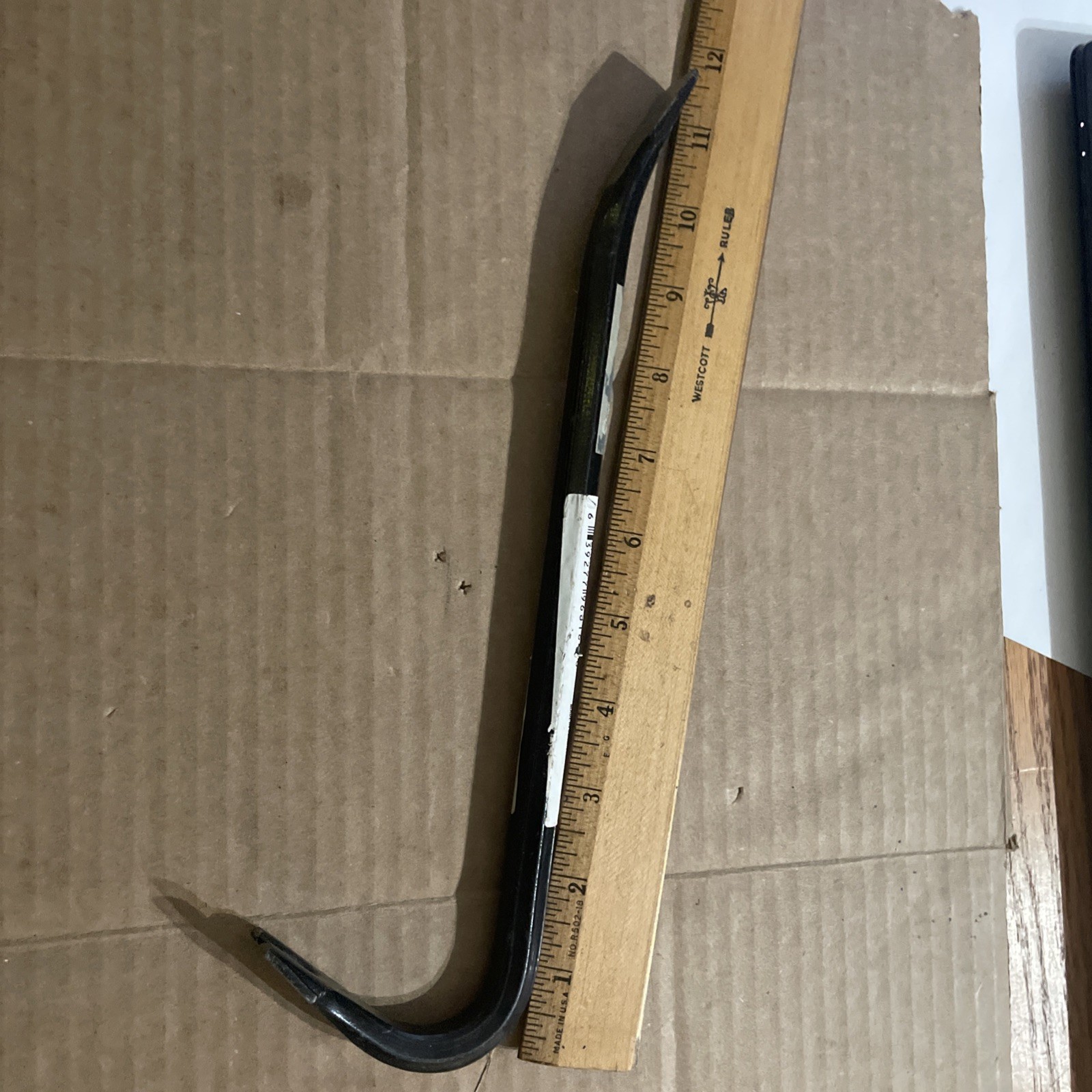 Vintage 11 1/2 Inch Pry Bar ! Ready To Do Work !