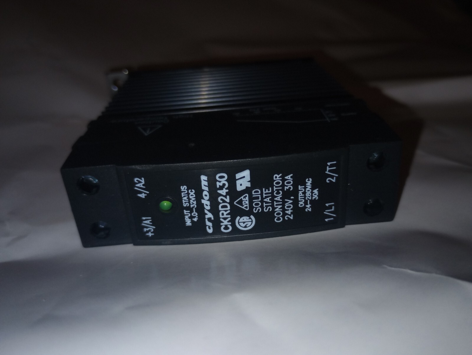 NEW GENUINE CRYDOM CKRD2430 SOLID STATE CONTACTOR 240V, 30A
