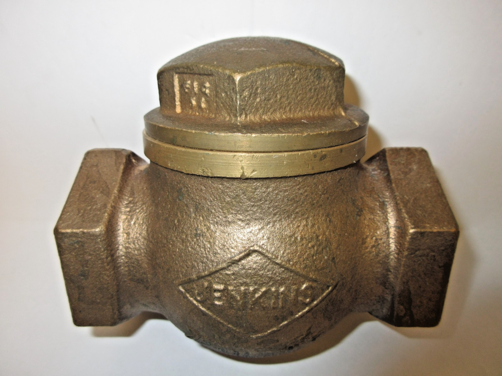 1-1/2" Jenkins Figure 54 Spring Loaded Lift Check Valve,  Air Compressor 300 Air