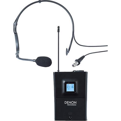 Denon Professional Fitness Pack Beltpack Transmitter & Headworn Mic NEW FS